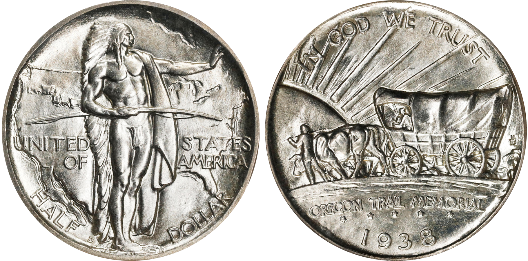 A collection of rare coins from Oregon